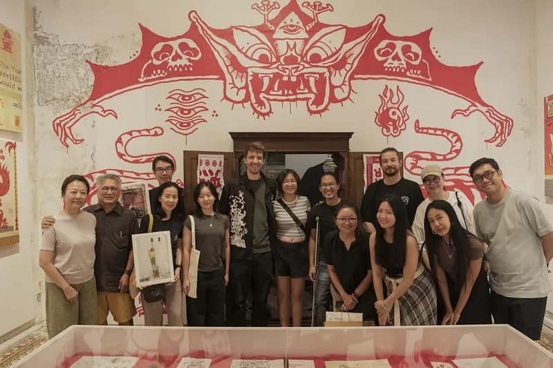 WOW Archipelago Triennale exclusive visit to Cult Print, Ernest Zacharevic's studio